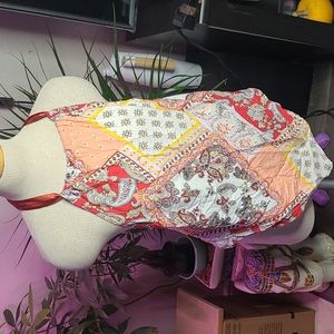 Rose and Grey Blouse
